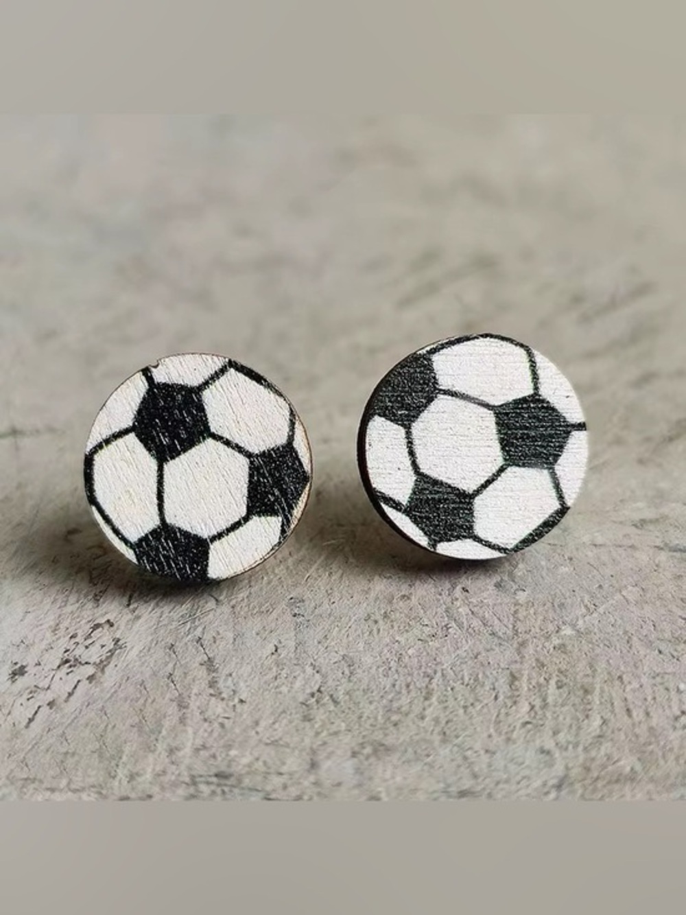 Soccer Earrings